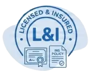 Licensed and Insured seal